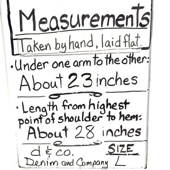 D & co. L aqua blue multi Plaid side tail gusset button front collar shirt - Picture 11 of 11